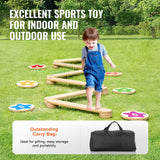 Gymnastics: VEVOR Kids Balance Beam Stepping Stones Gymnastics Children Balance Board 6 PCS