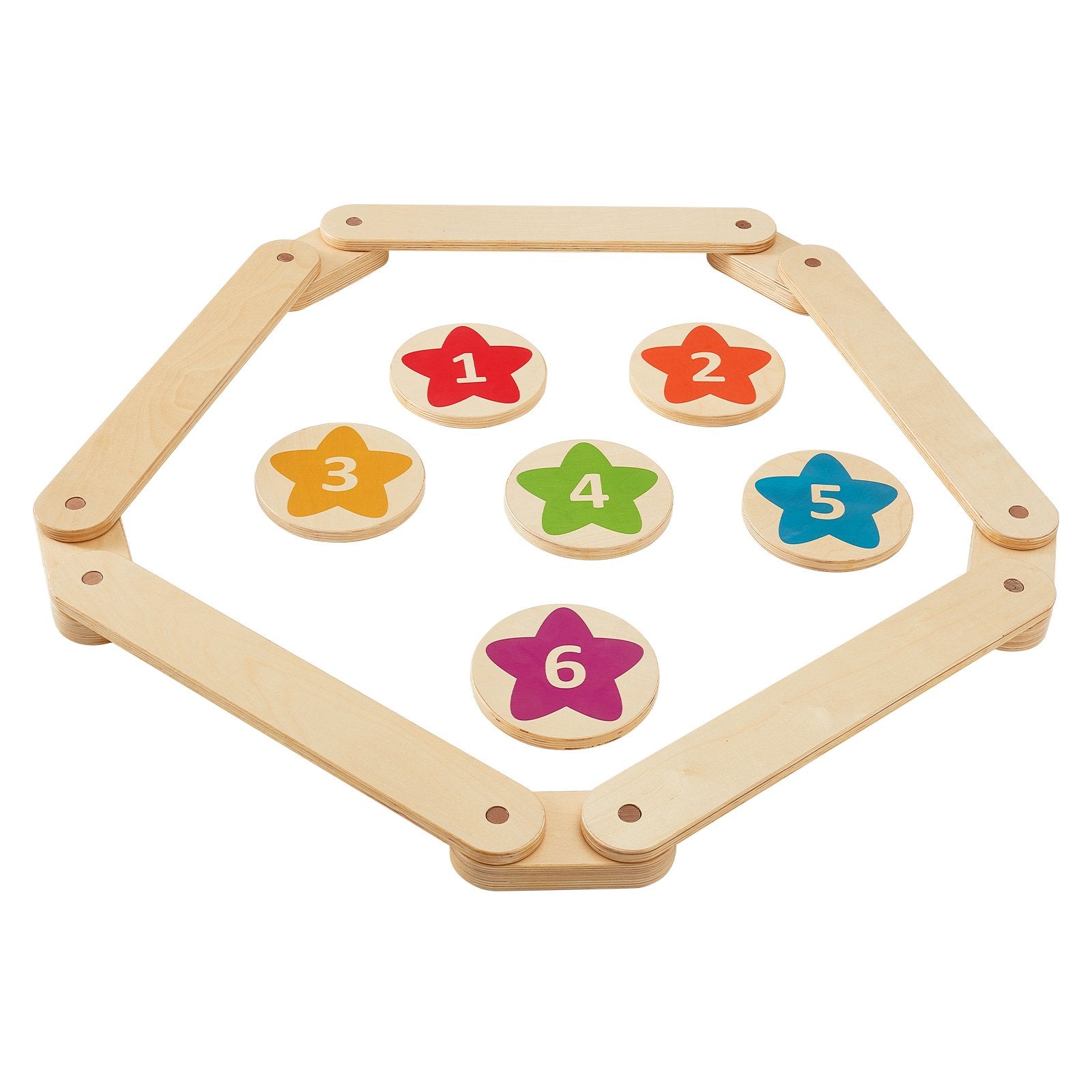 Gymnastics: VEVOR Kids Balance Beam Stepping Stones Gymnastics Children Balance Board 6 PCS