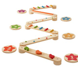 Gymnastics: VEVOR Kids Balance Beam Stepping Stones Gym Obstacle Children Balance Board 6PCS