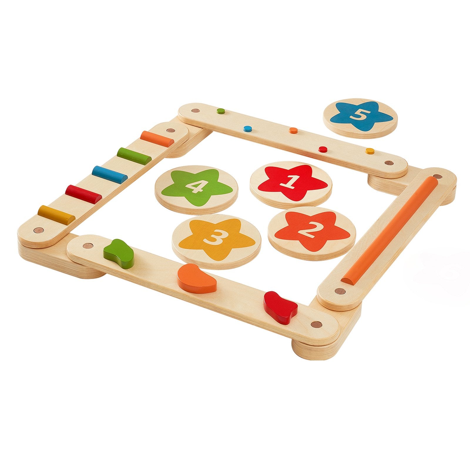 Gymnastics: VEVOR Kids Balance Beam Stepping Stones Gym Obstacle Children Balance Board 6PCS