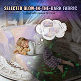 Arm Chairs & Recliners: VEVOR Foldable Baby Chair 2-in-1 Baby Lounger Couch Glow in Dark Kids Sofa