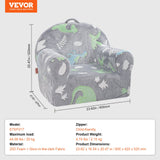 Changing Tables: VEVOR Toddler Chair Glow in the Dark Plush Baby Chair Playroom Furniture Grey