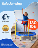 Trampolines & Accessories: VEVOR 3FT Trampoline for Kids, 92 cm Trampolines Indoor/Outdoor Trampoline for Toddlers, Foldable Mini Baby Trampoline with Foam Handle, Recreational Trampoline Birthday Gift for 3+ Years Kids