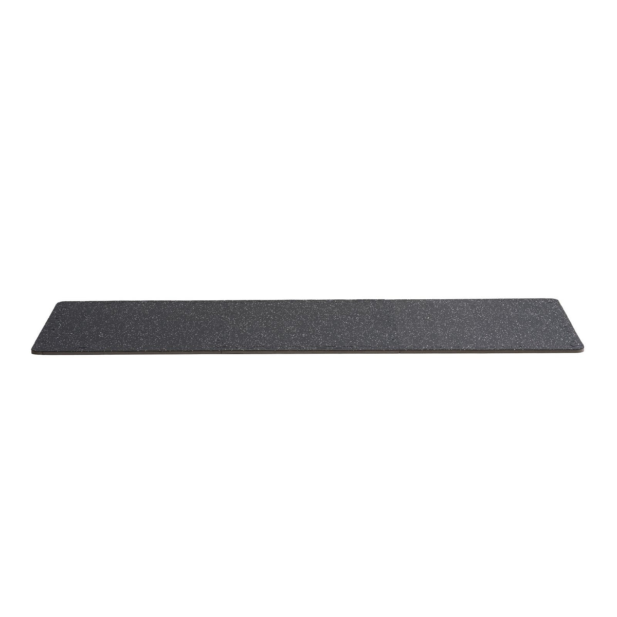 0.56 Inch Thick Gym Floor Mats, 25 Tiles Rubber Top with EVA Foam, 25" x 25" Gym Flooring Workout Mats with 100sq.ft Coverage, Interlocking Puzzle Gym Mats for Gym, Home, Garage, Black & White