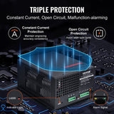 Desktops & Accessories: VEVOR CO2 Laser Power Supply, 100W, Power Supply for 100W Laser Tube, Constant Current Protection, Open Circuit Protection, Fast Heat Dissipation, Compatible for Multi-brand Laser Engravers & Cutters