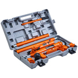 Automotive Repair & Speciality Tools: VEVOR 10 Ton Porta Power Kit, Portable Hydraulic Jack with 4.6 ft/1.4 m Oil Hose, Auto Body Frame Repair Kit with Storage Case for Car Repair, Truck, Farm