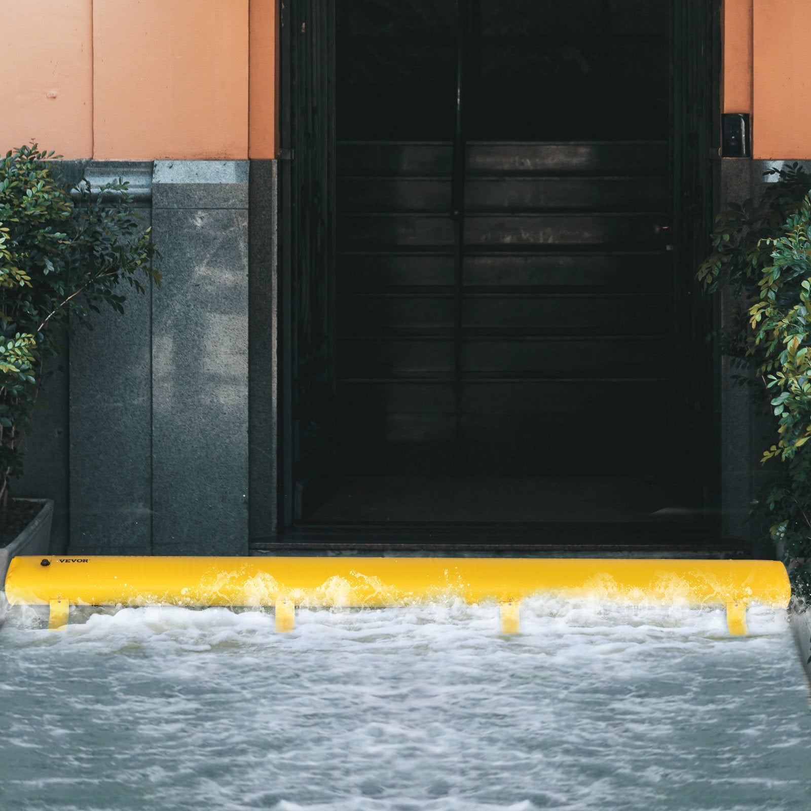Traffic Control & Parking Tools: VEVOR Flood Barrier Hydro Barrier 24' Length x 12