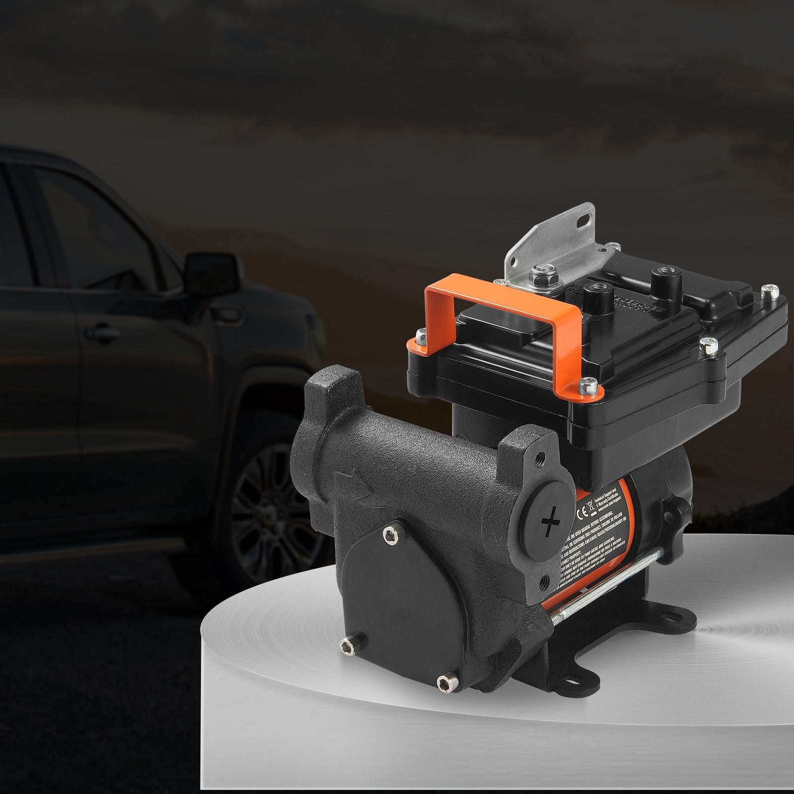 Fuel & Exhaust: VEVOR Fuel Transfer Pump 12V 15 GPM 1/4 HP Diesel Pump with Auto Fuel Nozzle