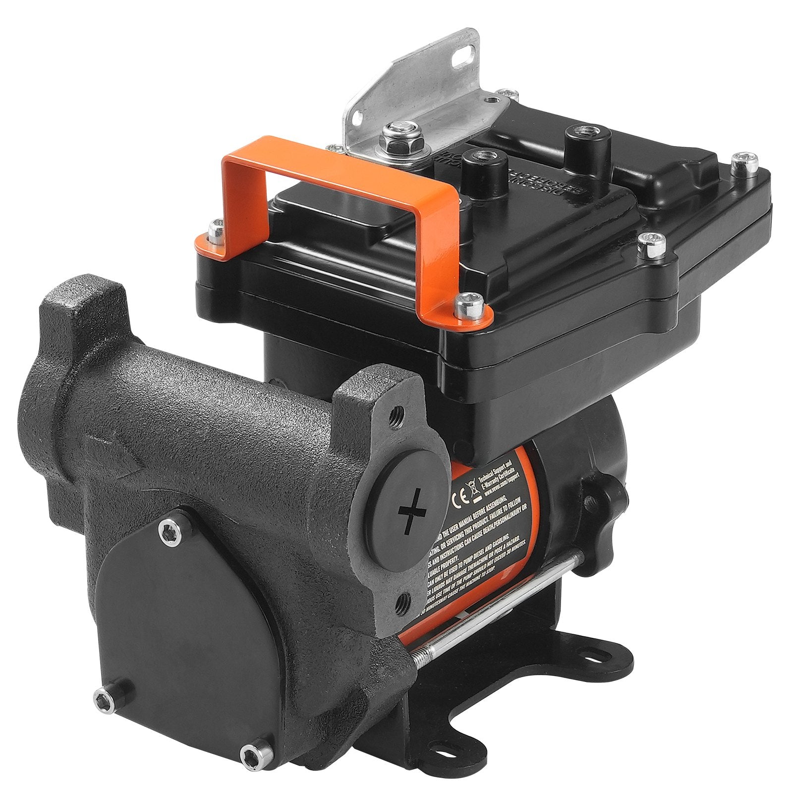 Fuel & Exhaust: VEVOR Fuel Transfer Pump 12V 15 GPM 1/4 HP Diesel Pump with Auto Fuel Nozzle