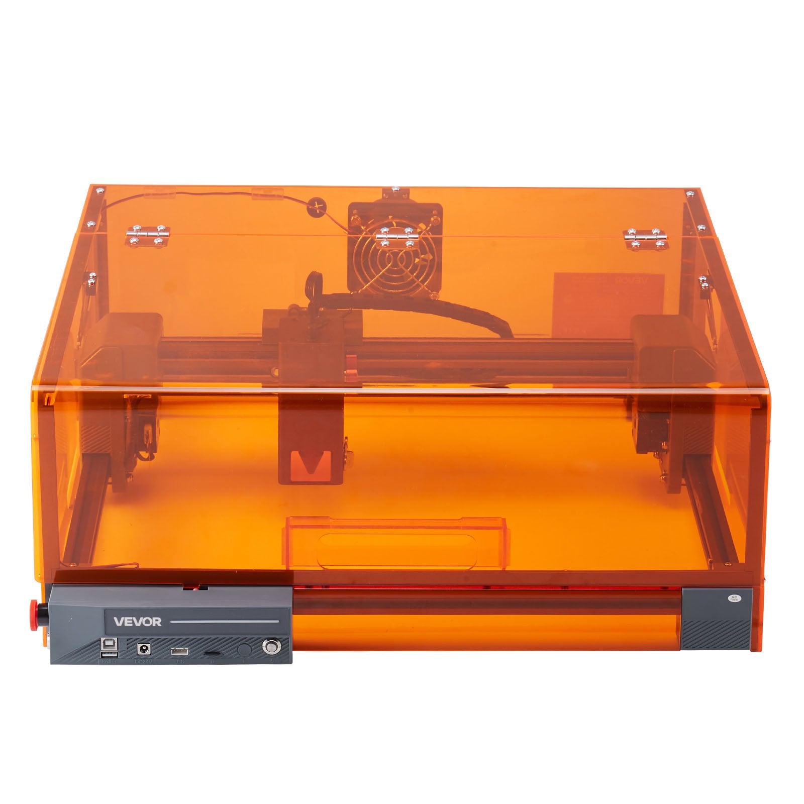 Camping Lights & Lanterns: VEVOR Laser Engraver, 20W, Laser Engraving and Cutting Machine with Enclosure, Laser Cutter Engraver Machine, 7000 mm/min, 300 x 300 mm Working Area, for Wood, Leather, Glass, Certain Metal, Class 1