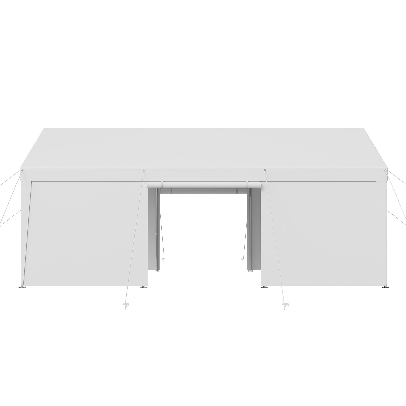 Canopies & Gazebos: VEVOR Carport Car Canopy 12x20FT Heavy Duty Car Shelter with Sidewalls Grey