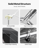 Canopies & Gazebos: VEVOR Carport Car Canopy 12x20FT Heavy Duty Car Shelter with Sidewalls White