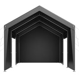 Canopies & Gazebos: VEVOR Carport Car Canopy 12x20FT Heavy Duty Car Shelter with Sidewalls White