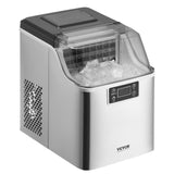 Fish Food: VEVOR Portable Countertop Ice Maker 45Lbs/24H Self-Cleaning with Scoop Basket