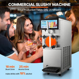 Food Mixers & Blenders: VEVOR 12L / 3.17 Gal Commercial Slushy Machine Margarita Smoothie Frozen Drink
