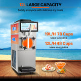 Food Mixers & Blenders: VEVOR 12L / 3.17 Gal Commercial Slushy Machine Margarita Smoothie Frozen Drink