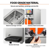 Food Mixers & Blenders: VEVOR 12L / 3.17 Gal Commercial Slushy Machine Margarita Smoothie Frozen Drink