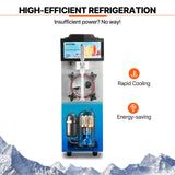 Food Mixers & Blenders: VEVOR 12L / 3.17 Gal Commercial Slushy Machine Margarita Smoothie Frozen Drink