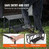 Mobility & Accessibility: VEVOR RV Steps, 2-Step RV Stairs, 199.58KGS Load Capacity, Thickened Carbon Steel, With Handrail, Non-Slip Steps for Safe Entry and Exit, Suit for RV, Trailer, Camper Steps