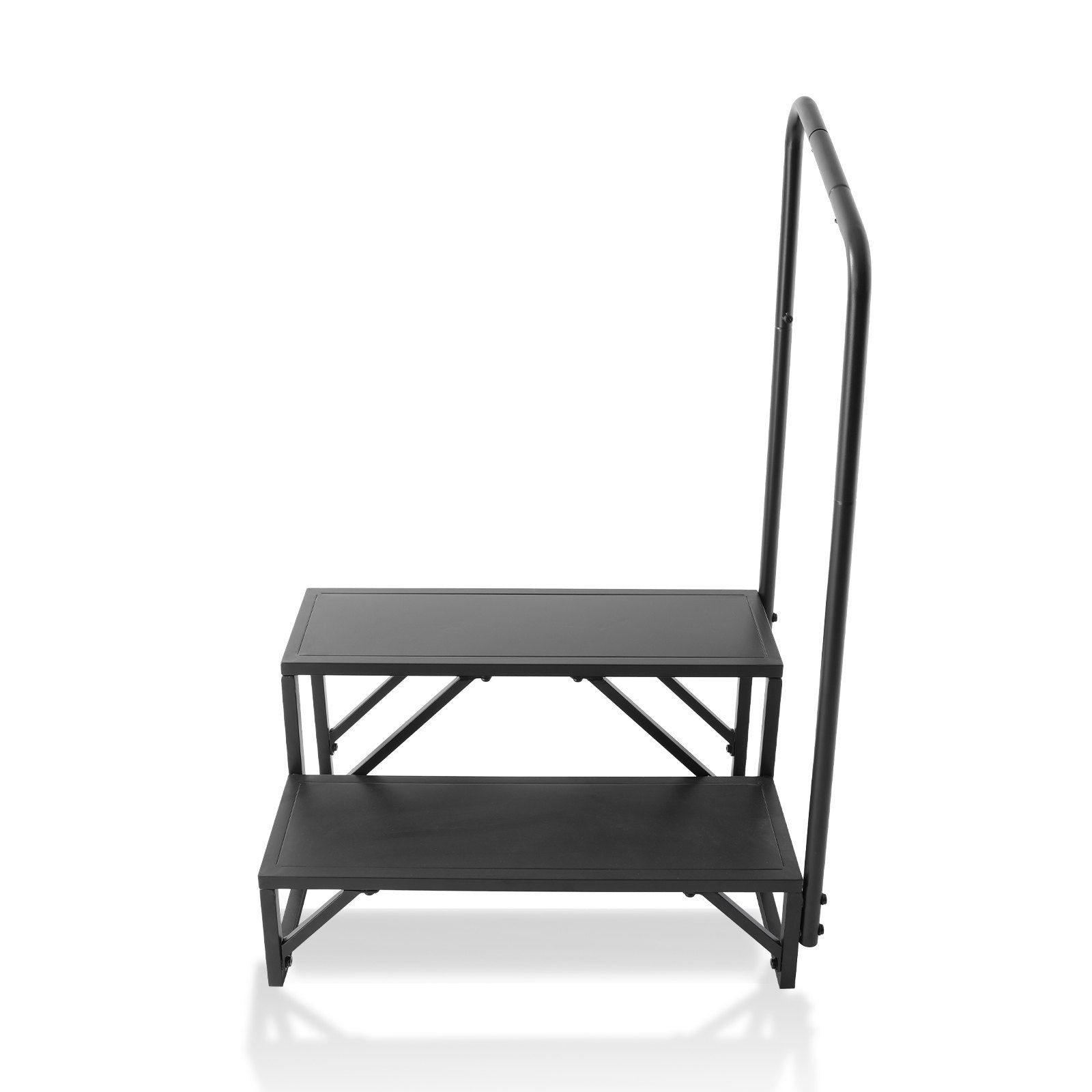 Mobility & Accessibility: VEVOR RV Steps, 2-Step RV Stairs, 199.58KGS Load Capacity, Thickened Carbon Steel, With Handrail, Non-Slip Steps for Safe Entry and Exit, Suit for RV, Trailer, Camper Steps