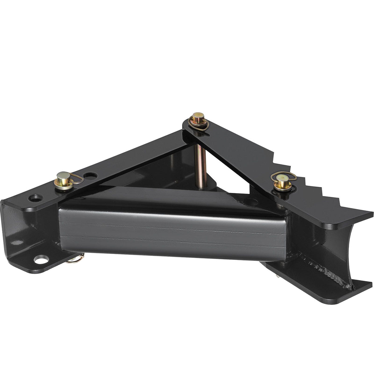 45.7 cm Backhoe Thumb, 12 mm Teeth Thickness Heavy Duty Excavator Thumb, Black Steel Weld On Thumb Attachments with 12mm Bolt-On Design Adjustable Mechanical Thumb for Backhoe/Excavator