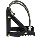 Automotive Parts: VEVOR Hydraulic Backhoe Thumb, 45.7cm 1.27cm Thickness Heavy Duty Excavator Thumb, Black Steel Weld On Thumb Attachments with Hydraulic Cylinder, Mechanical Hydraulic Thumb for Backhoe/Excavator