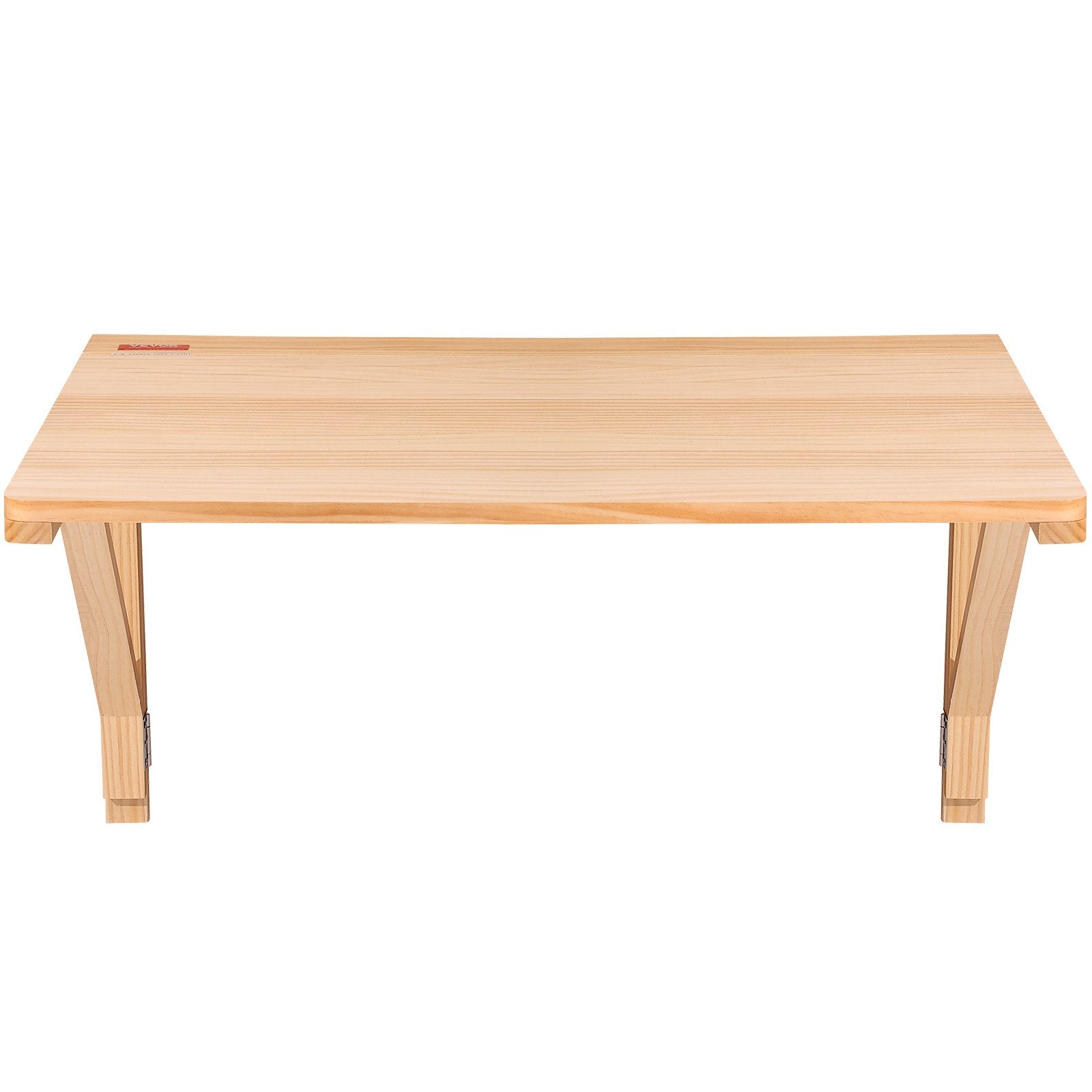 Desk Accessories: VEVOR Wall Mounted Folding Table, Wall Mounted Drop Leaf Tables, Solid Wood Floating Desk for Dining, Laundry Room, Office, 31.5" x 23.58" x 17.24" Fold Down Desk