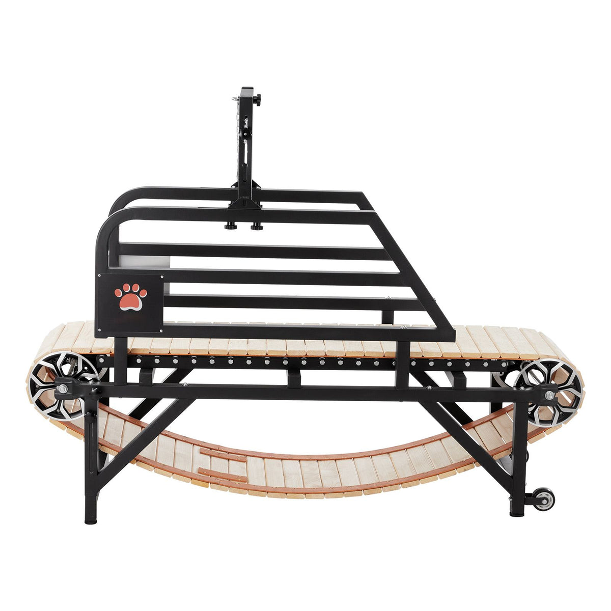 Dog Treadmill for Medium Dogs, 330lbs Weight Capacity, Dog Running Machine with Adjustable Ramps, 15.5" Runway Dog Pacer Slatmill, Pet Treadmill Exercise Equipment for Indoor & Outdoor Exercise