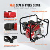 Fuel & Exhaust: VEVOR Gasoline Engine Water Pump Gas Powered Transfer Pump 50 mm 7HP 4-Stroke