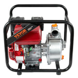 Fuel & Exhaust: VEVOR Gasoline Engine Water Pump Gas Powered Transfer Pump 50 mm 7HP 4-Stroke