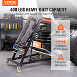 Automotive Repair & Speciality Tools: VEVOR Automotive Topside Creeper, with Adjustable Height 48" to 76", 181.44KGS Capacity High Creeper, 4 Swivel Caster Wheels, Heavy Duty Foldable Creeper for Auto Repair and Maintenance