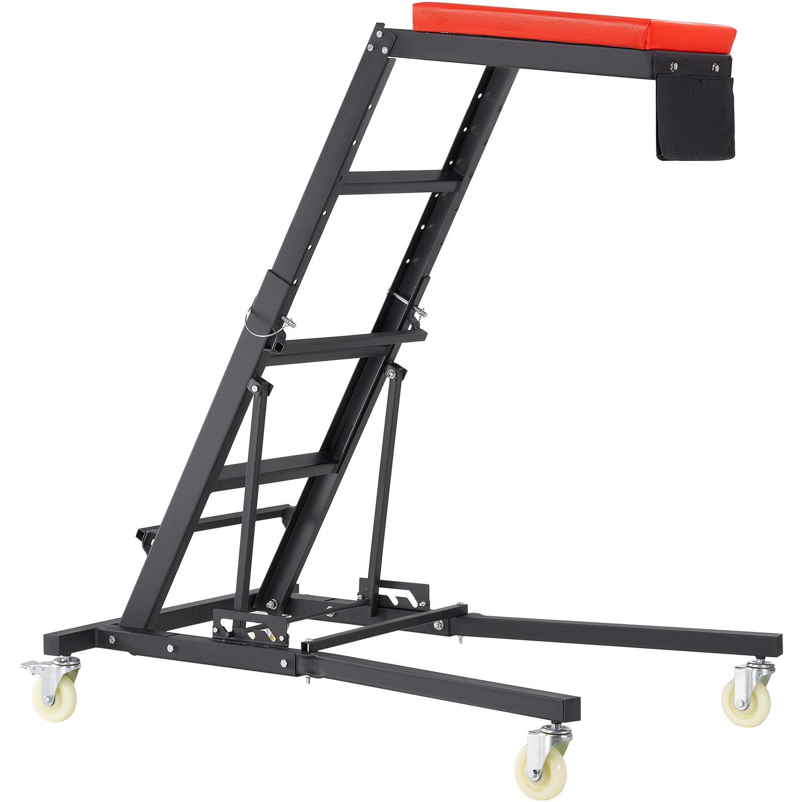 Automotive Repair & Speciality Tools: VEVOR Automotive Topside Creeper, Engine Creeper 42.5"-64.8", 181.44KGS Capacity High Top Creeper, 4 Swivel Caster Wheels, Padded Deck,  Creeper for Home Garage, Workshop Repair Maintenance