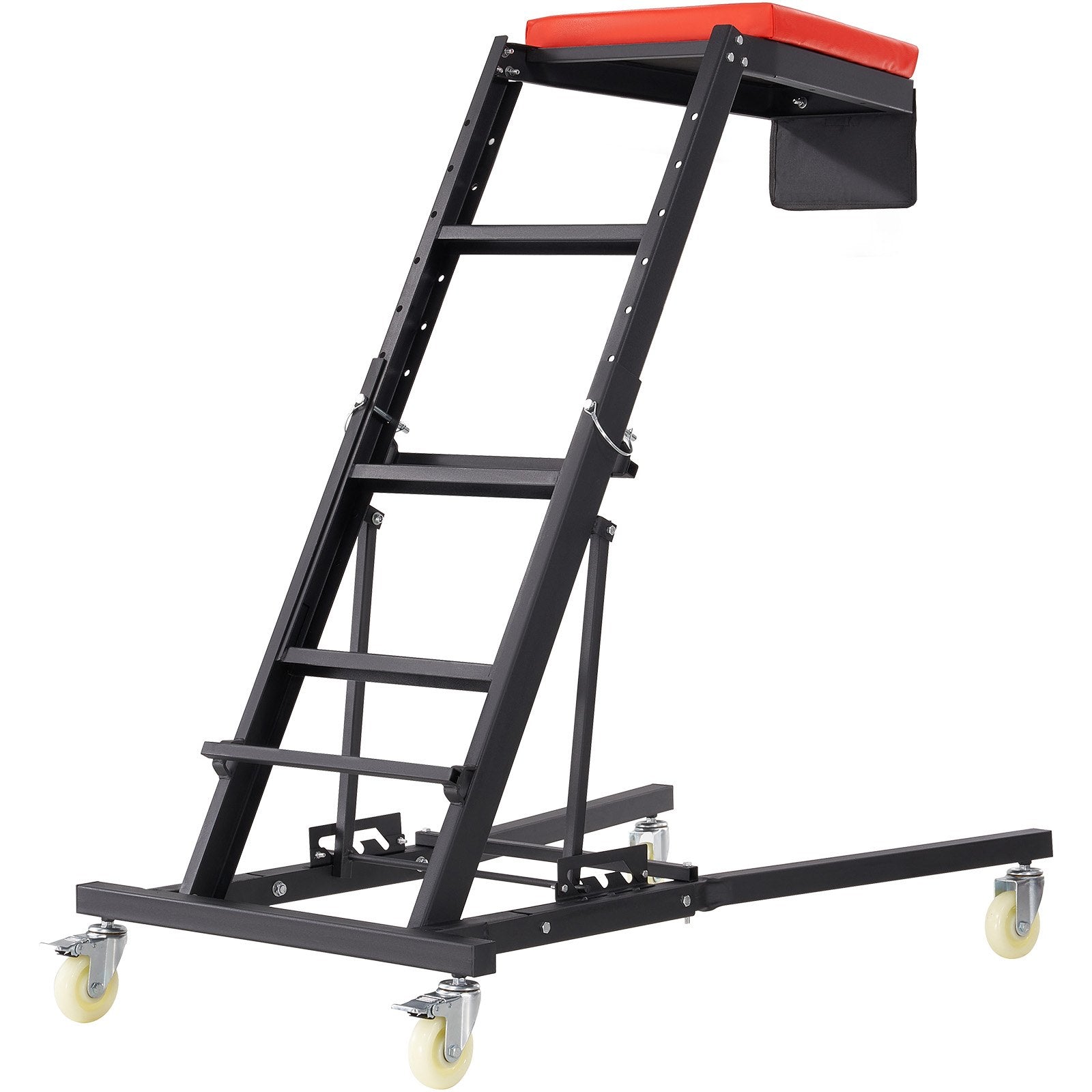 Automotive Repair & Speciality Tools: VEVOR Automotive Topside Creeper, Engine Creeper 42.5"-64.8", 181.44KGS Capacity High Top Creeper, 4 Swivel Caster Wheels, Padded Deck,  Creeper for Home Garage, Workshop Repair Maintenance