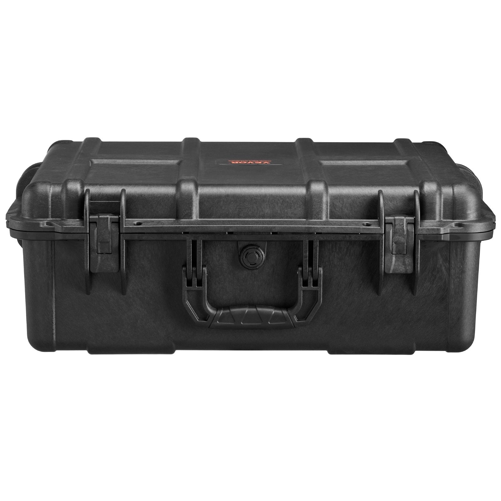 Weatherproof Hard Case, Heavy Duty Protective Dry Box Case with Pre-cut Foam, and Retractable Pull Handles for Travel, Hunting, Military, Tactical, IP67 Waterproof Case for Cameras (56.1x37x26)