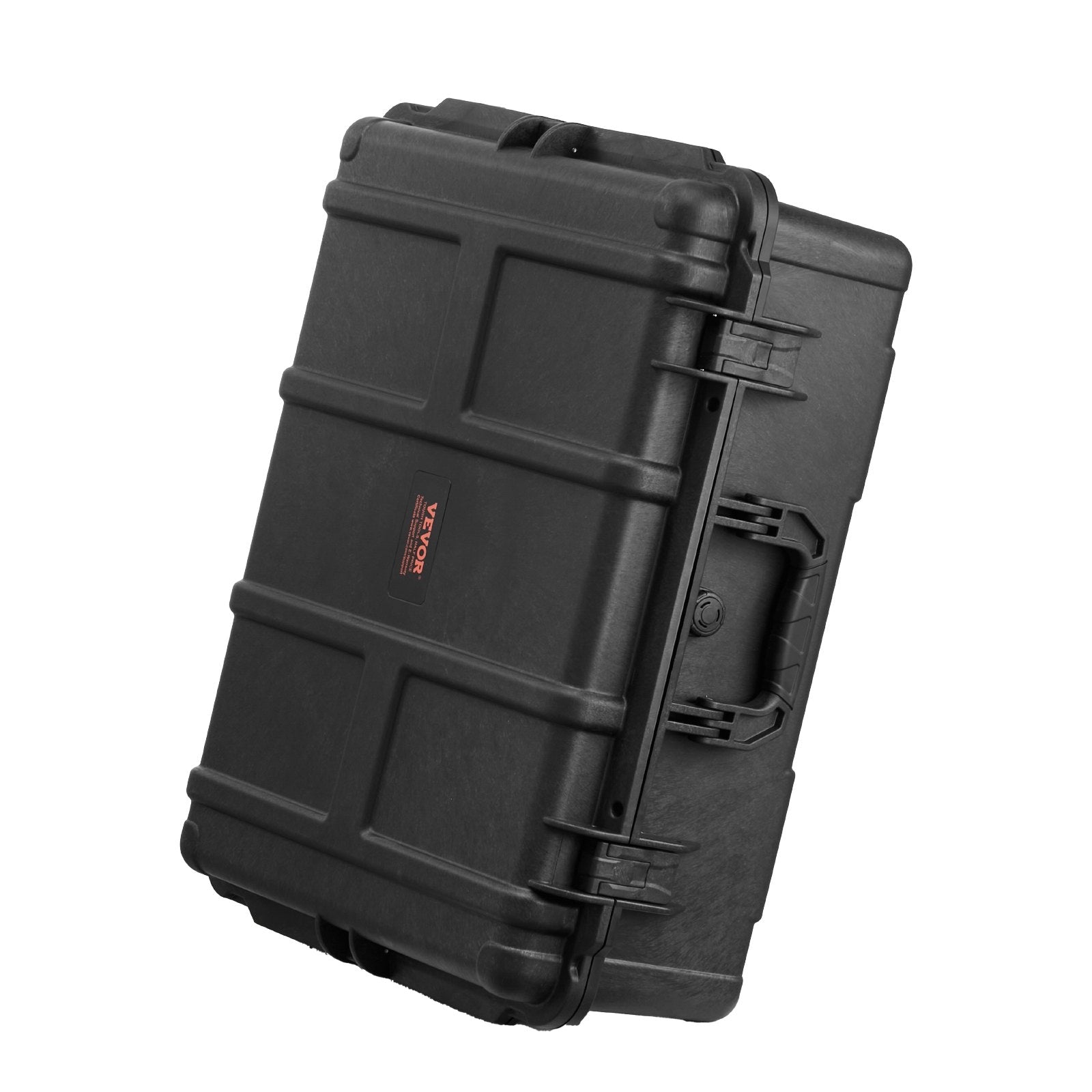 Weatherproof Hard Case, Heavy Duty Protective Dry Box Case with Pre-cut Foam, and Retractable Pull Handles for Travel, Hunting, Military, Tactical, IP67 Waterproof Case for Cameras (56.1x37x26)