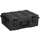 Cases & Skins: VEVOR Weatherproof Hard Case, Heavy Duty Protective Dry Box Case with Pre-cut Foam, and Retractable Pull Handles for Travel, Hunting, Military, Tactical, IP67 Waterproof Case for Cameras (56.1x37x26)