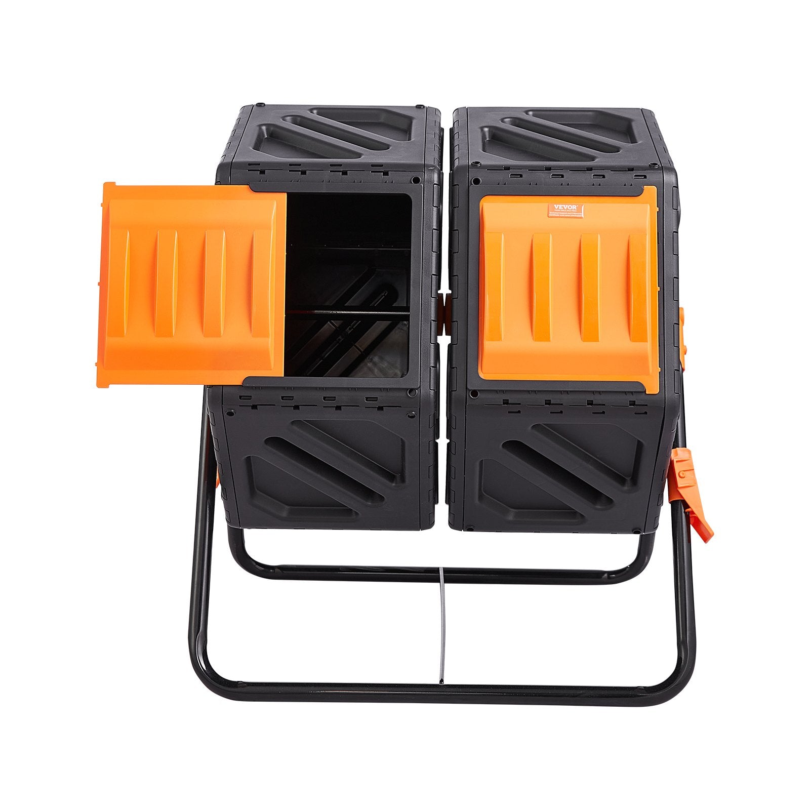 Gardening Tools: VEVOR Compost Bin 37 Gal Dual-Chamber Composter Tumbler Rotating Sliding Doors