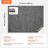 Floor Rugs: VEVOR Non Slip Rug Pad Gripper 9' x 12' Carpet Mat 0.24" Thick for All Floor