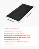 Foot Care: VEVOR Flood Barrier, 6 Pack, 830 x 430 mm Flood Bags Activated by Water, Reusable Water Absorbent Barrier, Sandless Sandbags Blockage, Flooding Prevention Bags for Home, Doorways, Basement, Garage