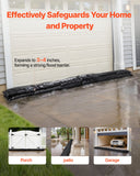 Foot Care: VEVOR Flood Barrier, 10 Pack, 1530 x 210 mm Flood Bags with Bucket, Reusable Water Absorbent Barrier Activated by Water, Sandless Sandbags Blockage, Flooding Prevention Bags for Basement, Garage, Doorway