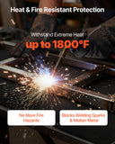 Wedding Favours: VEVOR Carbon Felt Welding Blankets, 2-Pack 508mm x 914mm Flame Retardant Welding Blanket, Up to 1800°F Heat Resistant Safety Protection Blanket, 3.5mm Thickened Carbon Fiber Fireproof Insulation Mat