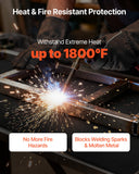 Wedding Favours: VEVOR Carbon Felt Welding Blanket, 1016mm x 1016mm Flame Retardant Welding Blanket, Up to 1800°F Heat Resistant Safety Protection Blanket, 3.5mm Thickened Carbon Fiber Fireproof Insulation Mat Pad
