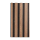 Audio Accessories: VEVOR Wood Slat Acoustic Panels 23.6 x 47.2 inch for Modern Wall Decor Walnut