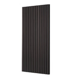 Audio Accessories: VEVOR Wood Slat Acoustic Panels 23.6 x 47.2 inch for Modern Wall Decor Black Oak