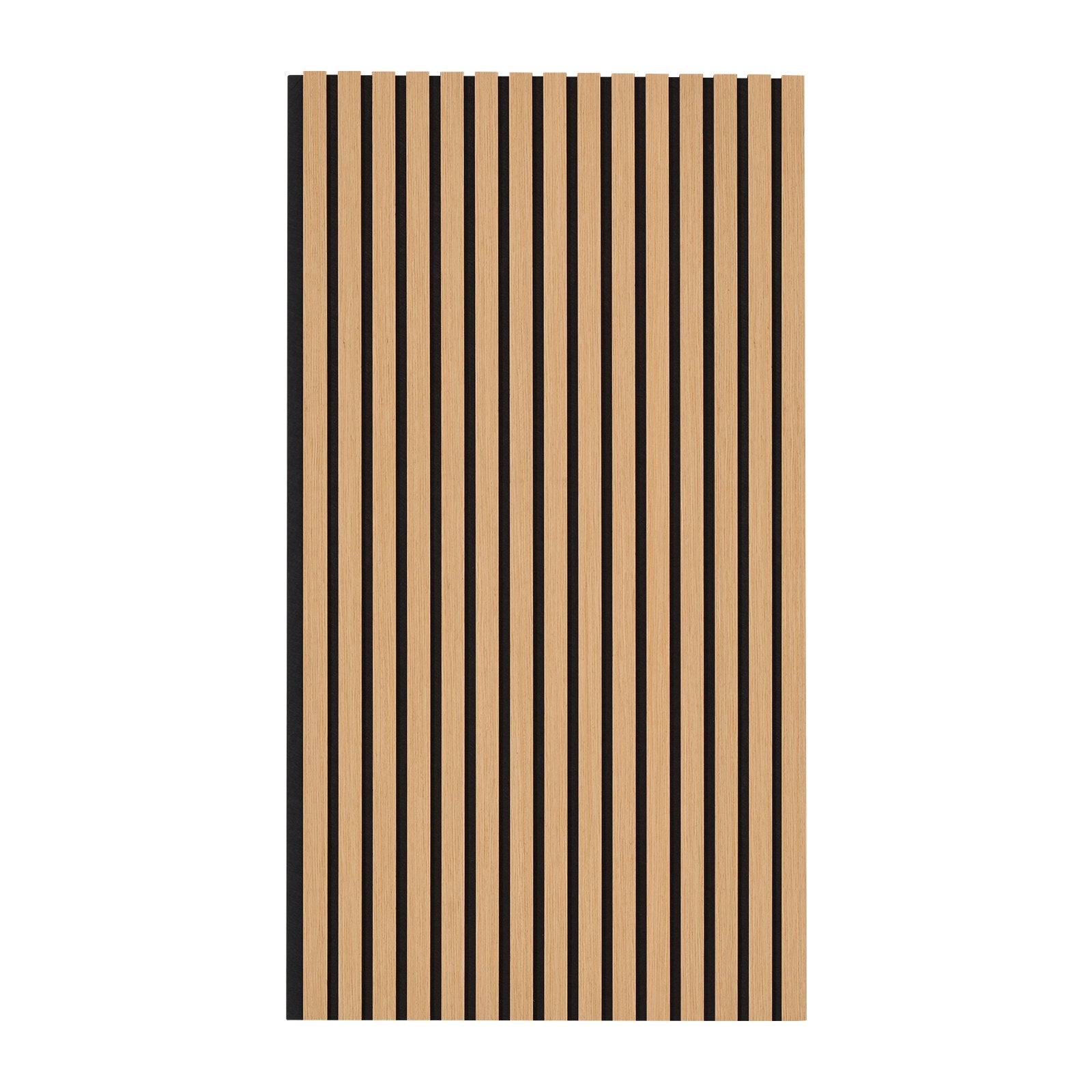 Audio Accessories: VEVOR Wood Slat Acoustic Panels 23.6 x 47.2 inch for Modern Wall Decor Light Oak