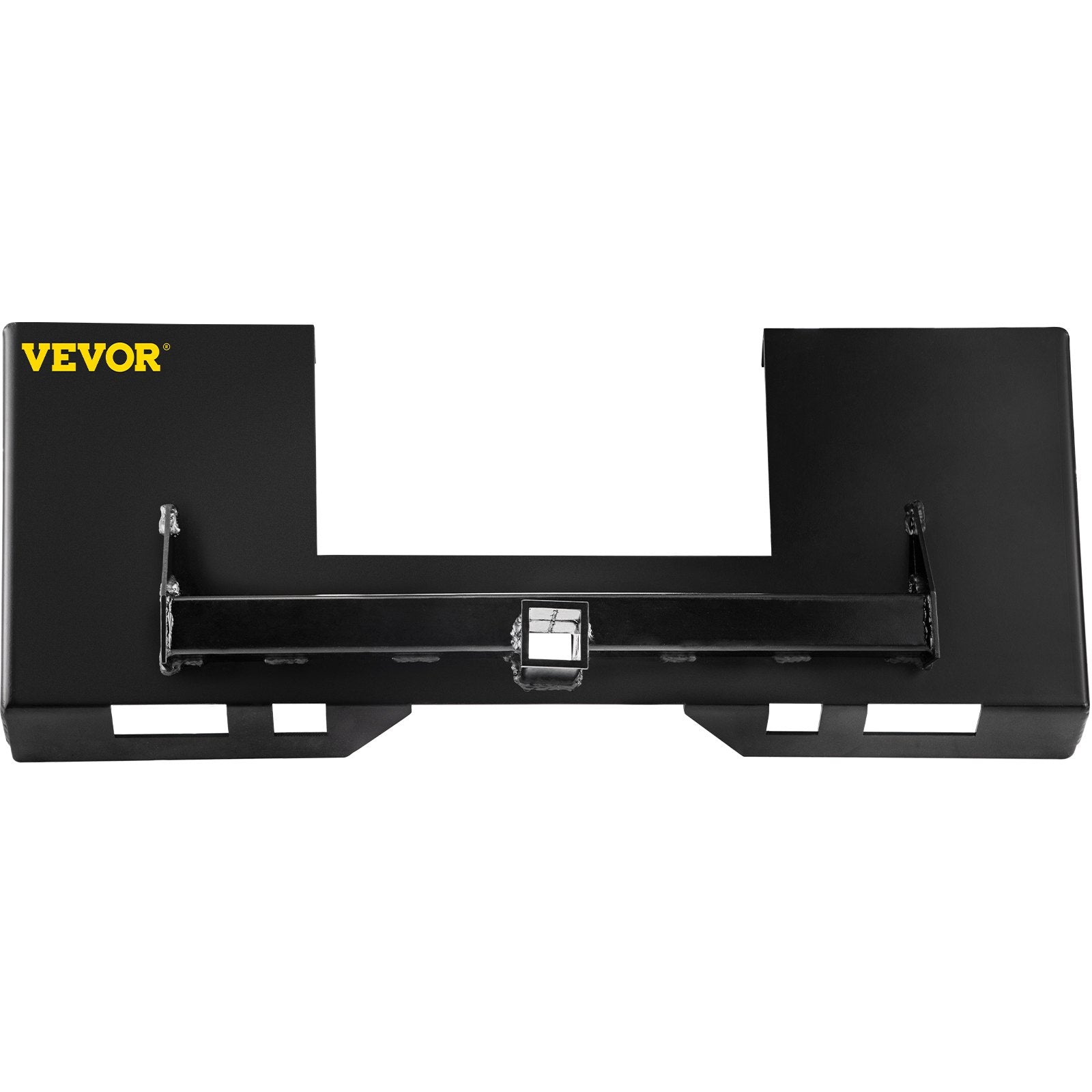 Automotive Repair & Speciality Tools: VEVOR Universal Skid Steer Mount Plate 6.35mmThick Skid Steer Plate Attachment1360.78kgWeight Capacity Quick Attach Mount Plate Steel Adapter Loader Easy to Weld or Bolt to Different Accessories Black