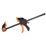 Air Pumps: VEVOR Bar Clamps for Woodworking, 2-Pack 30.48 cm and 2-Pack 15.24 cm, One-Handed Clamp/Spreader, Quick-Grip F-Clamp with 70 kg Load Limit, Premium Plastic and Steel, for Woodworking Metal working