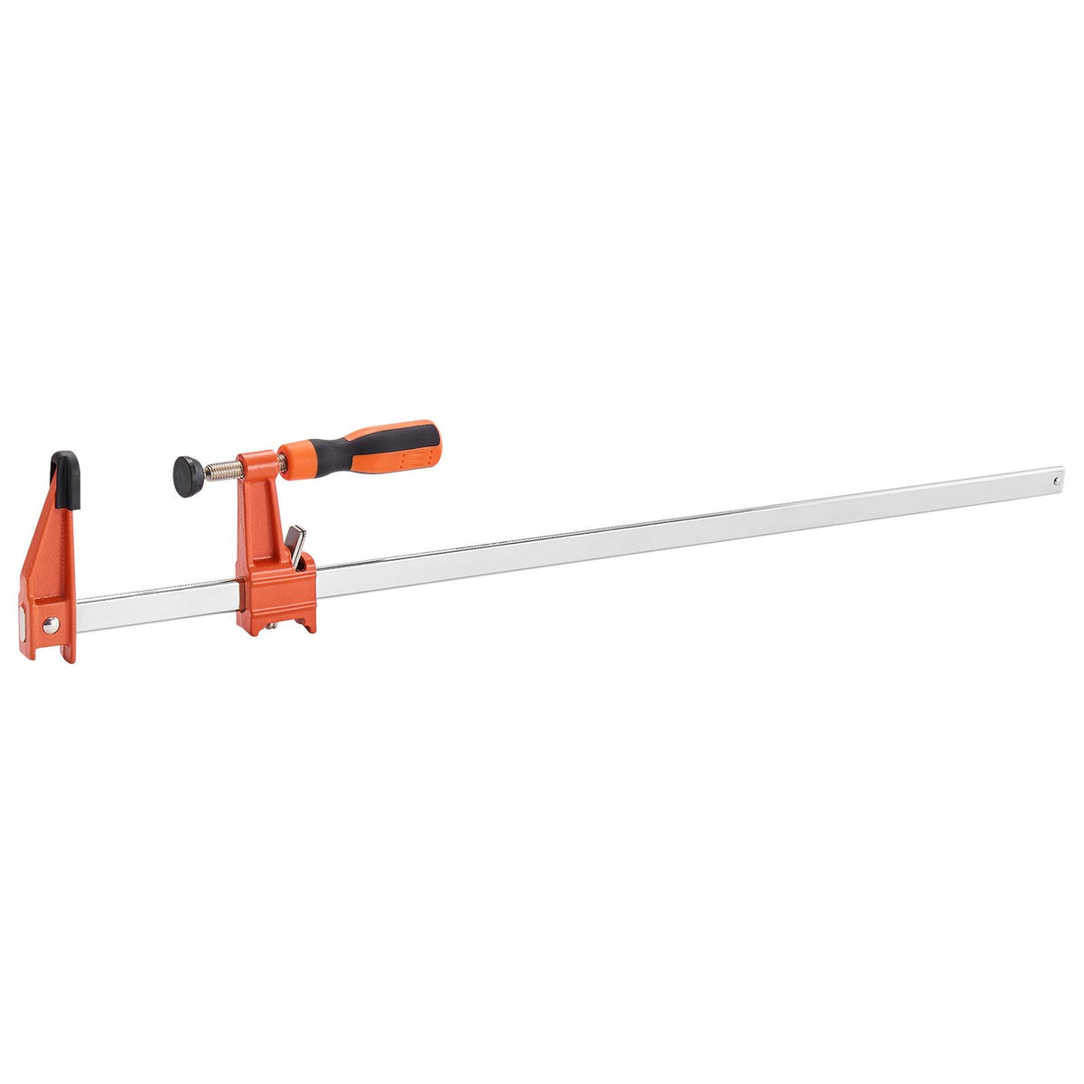 Bar Clamps for Woodworking, 2-Pack 610 mm Opening, Lockable F-Clamp with 272 kg Load Limit, 63.5 mm Depth, Cast Iron and Carbon Steel, Easy to Use, Wood Clamps for Woodworking Metal Working