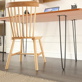 Table Tops & Bases: VEVOR 711.2MM Hairpin Furniture Legs, Metal Home DIY Projects for Nightstand, Coffee Table, Desk, 226.8KG Load Capacity with Rubber Floor Protectors, Metal Heavy Duty Sturdy Modern Table Legs, 4PCS