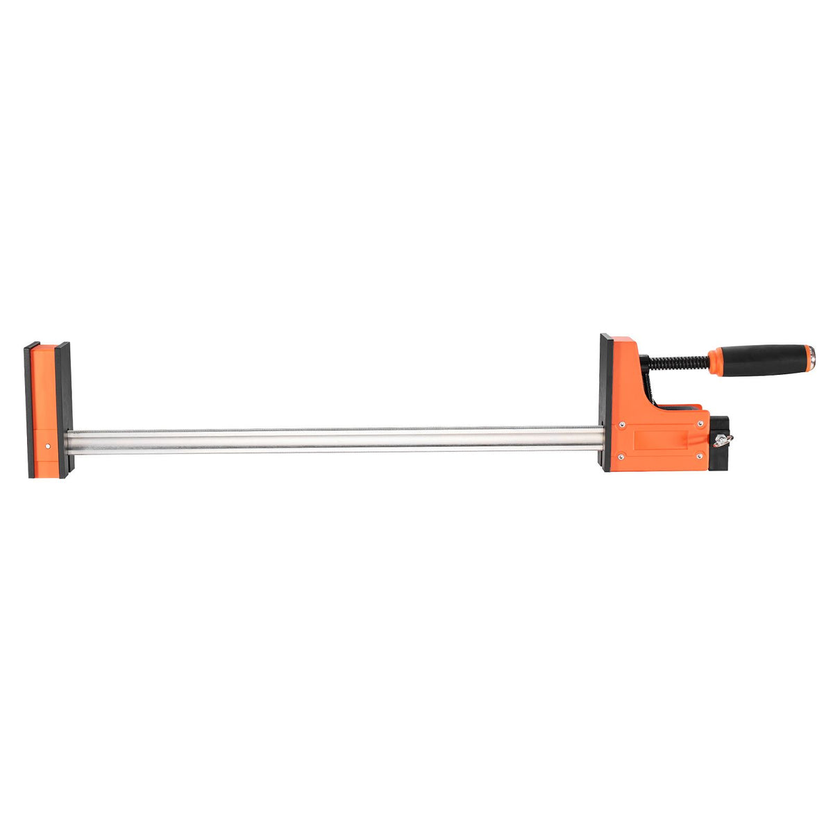 Bar Clamps for Woodworking, 2-Pack 76.2 cm Parallel Clamp Set, F-Clamp with 680 kg Load Limit, Even Pressure, High-strength Plastic and Carbon Steel, for Woodworking Metal Working, Orange